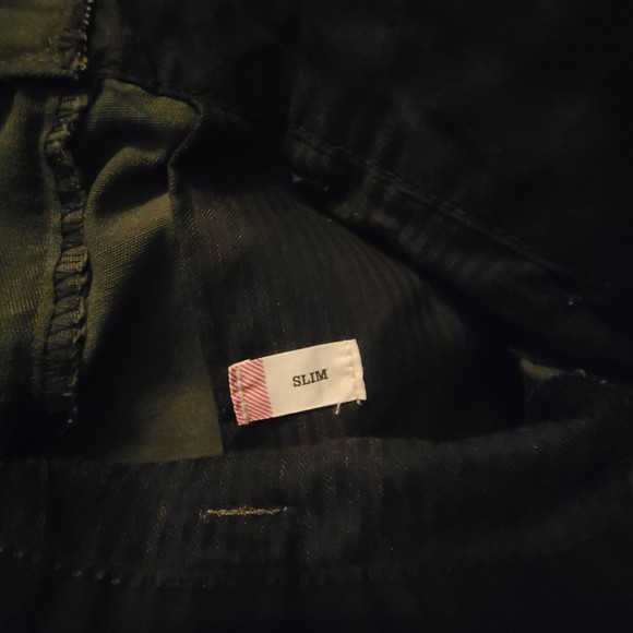 Dickies Unisex Green Slim‎ Fit Dark Wash Flat Front Chino Shorts Size 28 - Picture 7 of 9